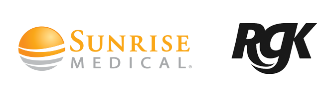 Sunrise Medical und RGK Sponsorenlogo