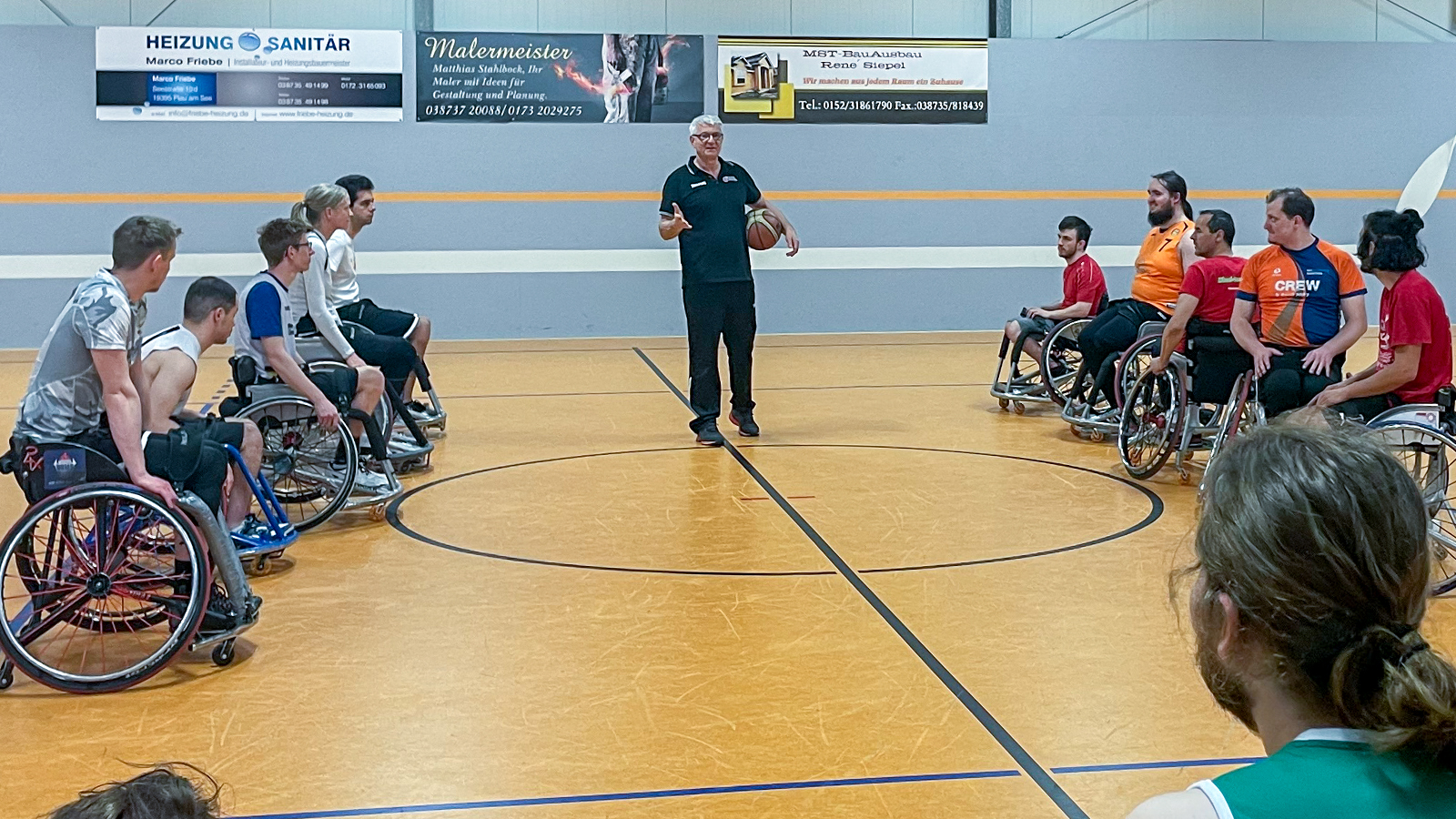 Trainerausbildung im Rollstuhlbasketball