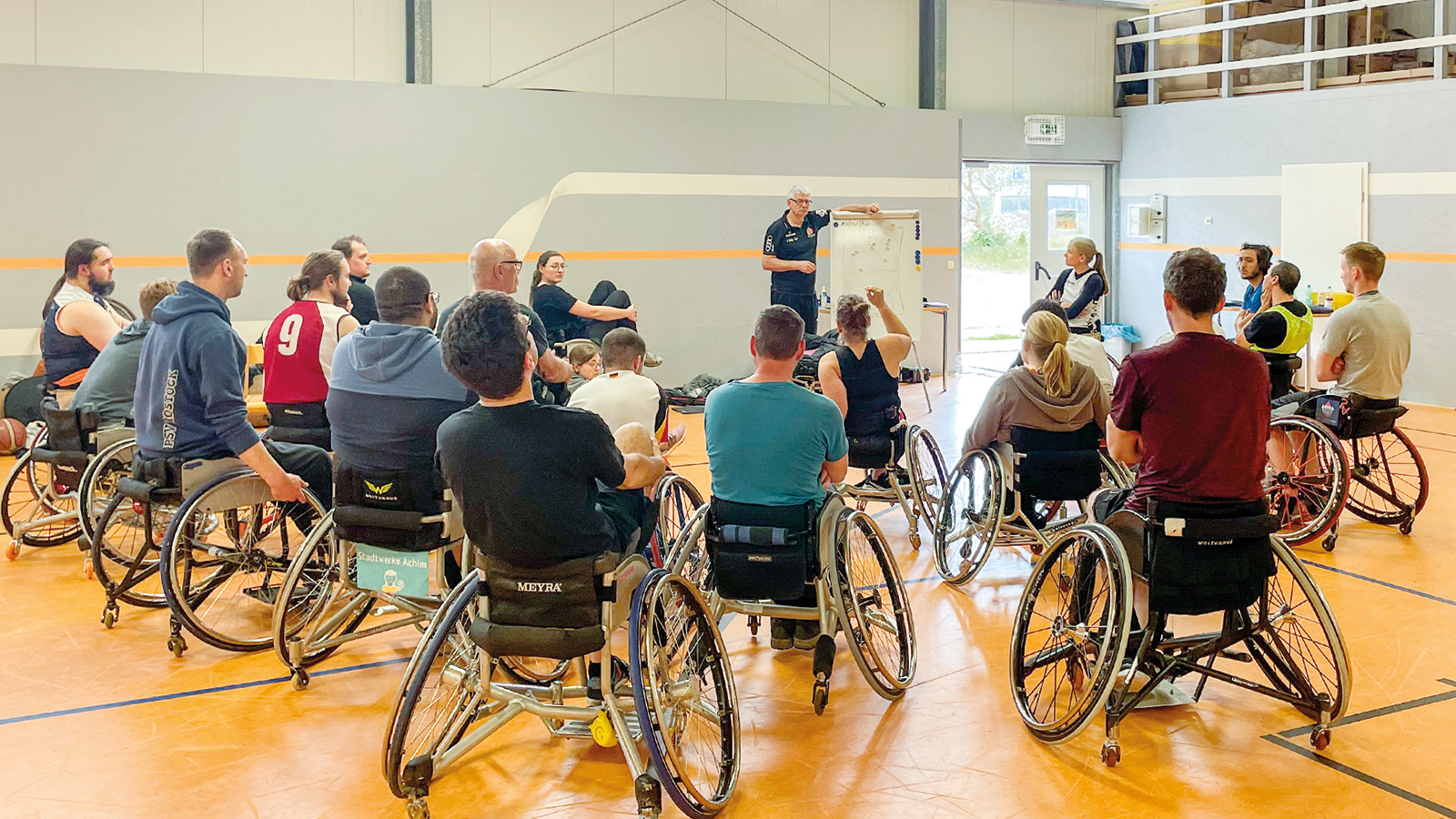 Trainerausbildung im Rollstuhlbasketball