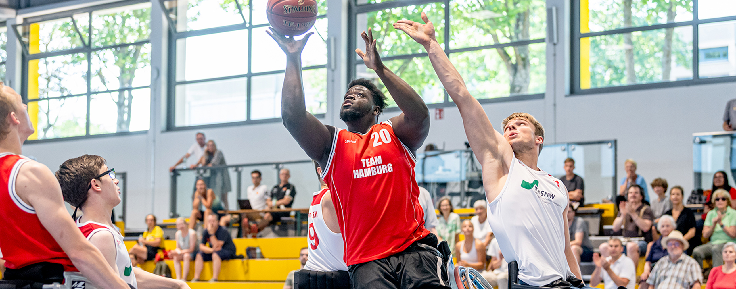 Szene aus einem Spiel bei der Deutschen meisterschaft der Junioren | Foto: rollt