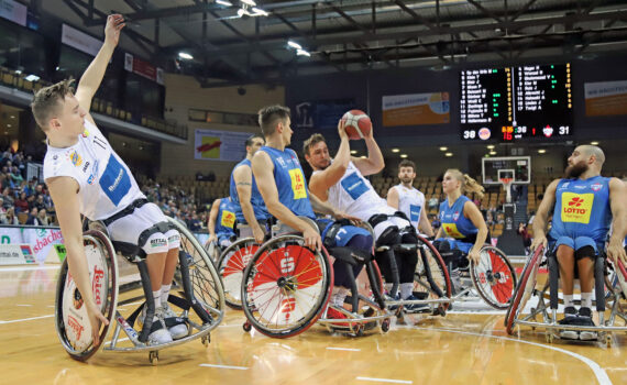 Nationalspieler Matthias Güntner (#9) und Quinten Zantinge (#11) nehmen auch im Finale 2025 zentrale Rollen ein. | Foto: Armin Diekmann