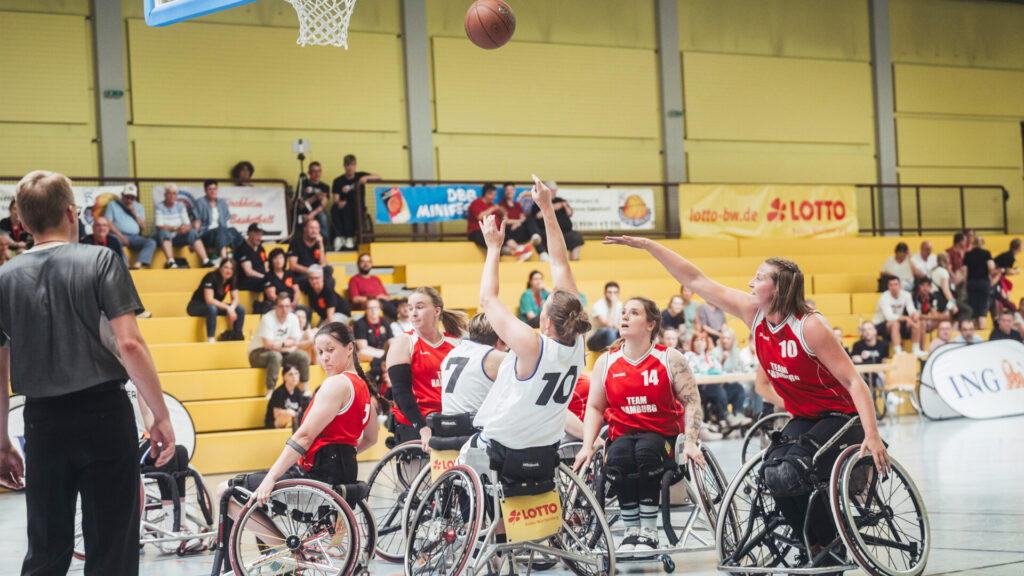 Spielszene von der Deutschen Meisterschaft der Damen in Heidelberg 2024. | Foto: RBB Archiv