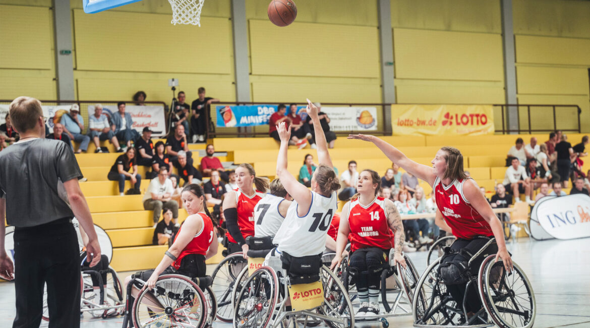 Spielszene von der Deutschen Meisterschaft der Damen in Heidelberg 2024. | Foto: RBB Archiv