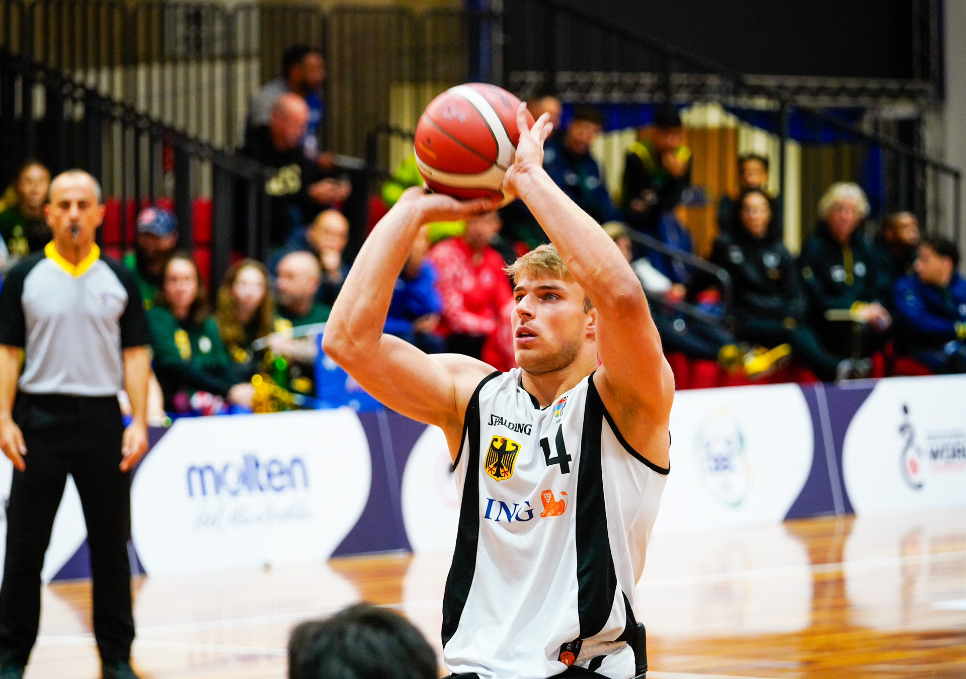Julian Lammering – Topscorer der deutschen U23 im ersten WM-Spiel gegen Australien. | Foto: Andreas Hohl