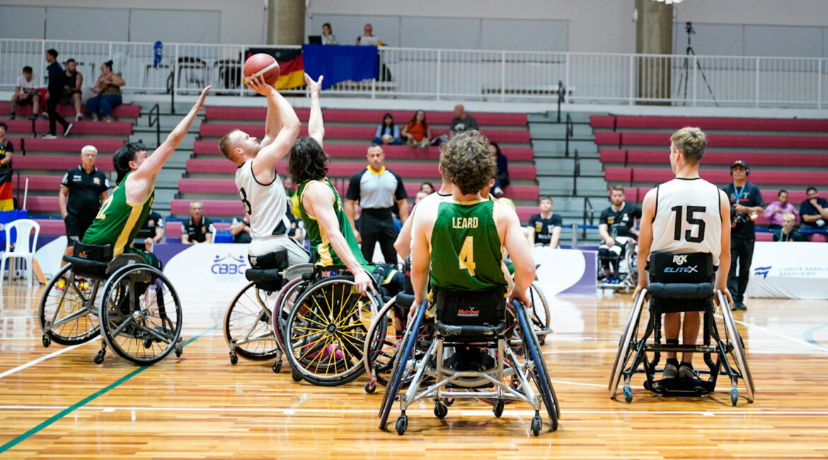 Jakob Krömer setzte sich im Halbfinale gegen Australien ein ums andere Mal in der Zone durch. | Foto: Andreas Hohl