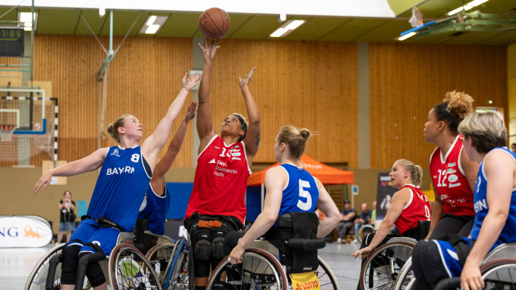 Szene aus dem Endspiel bei der Deutschen Meisterschaft der Damen in Heidelberg. | Foto: Andreas Gieser/Cheesy.photo