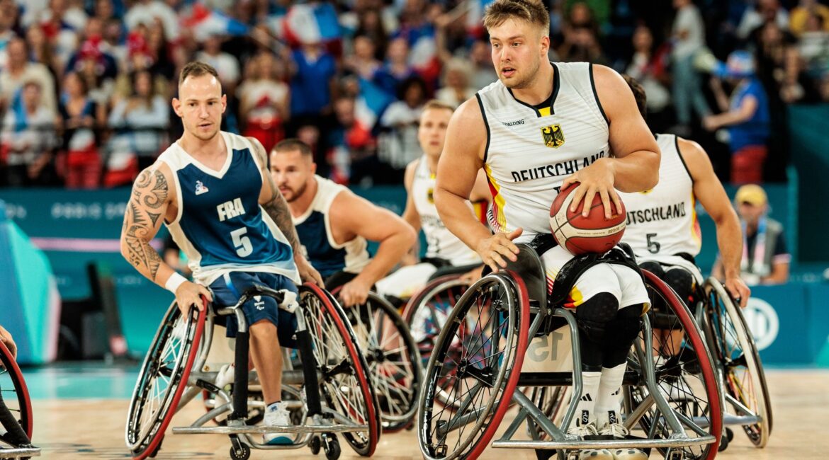Alexander Budde bei den Paralympics in Paris. | Foto: Steffie Wunderl