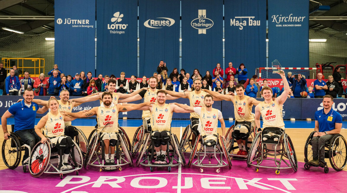 Der amtierende Deutsche Meister Thuringia Bulls. | Foto: Thuringia Bulls