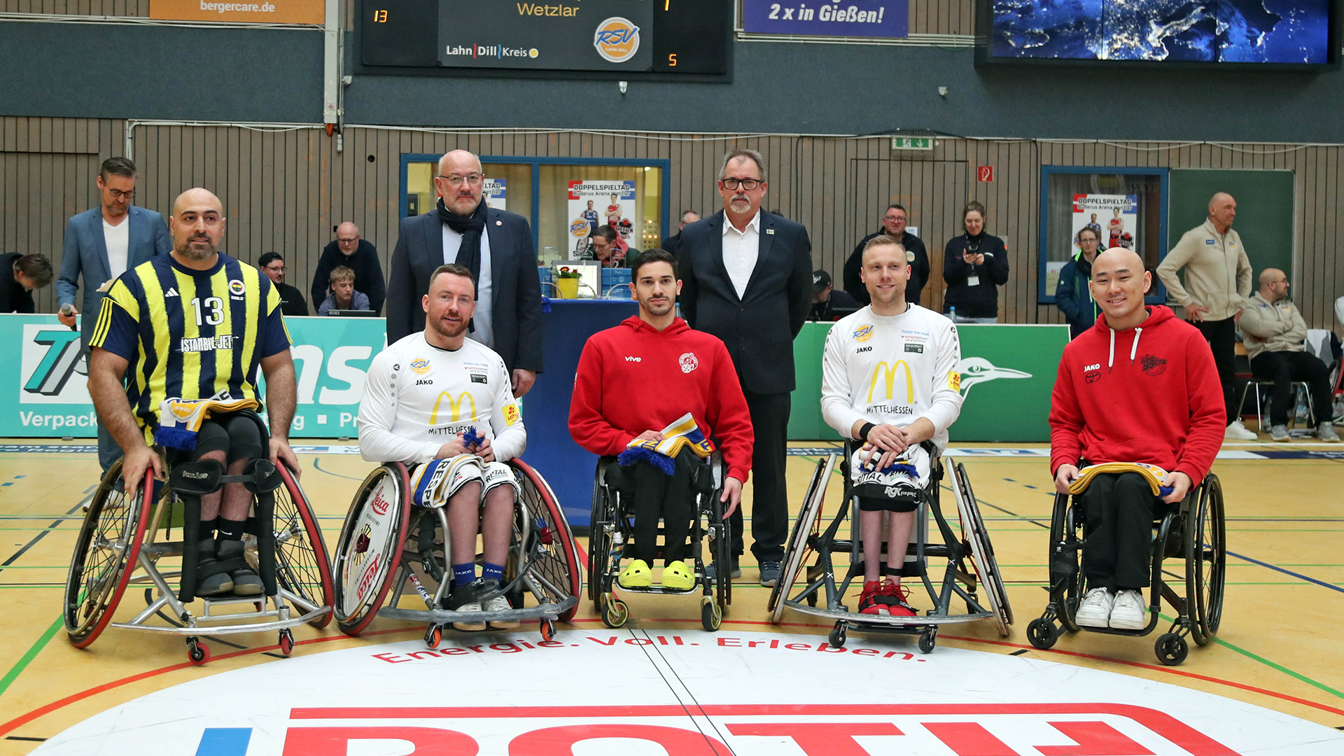 Die fünf Allstars der CC-Vorrunde in Wetzlar- | Foto: Armin Diekmann