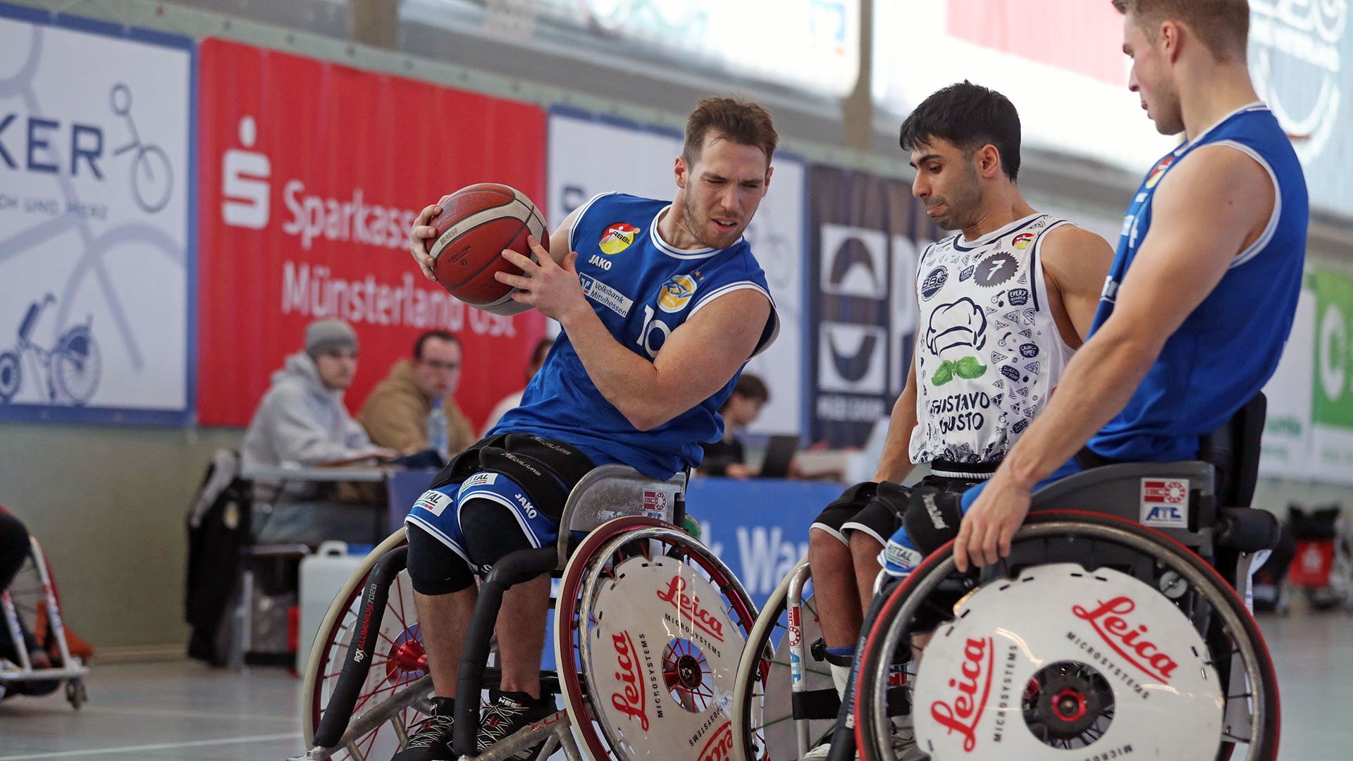 Szene aus dem Bundesliga-Spiel BBC Münsterland gegen RSV Lahn-Dill. | Foto: Armin Diekmann