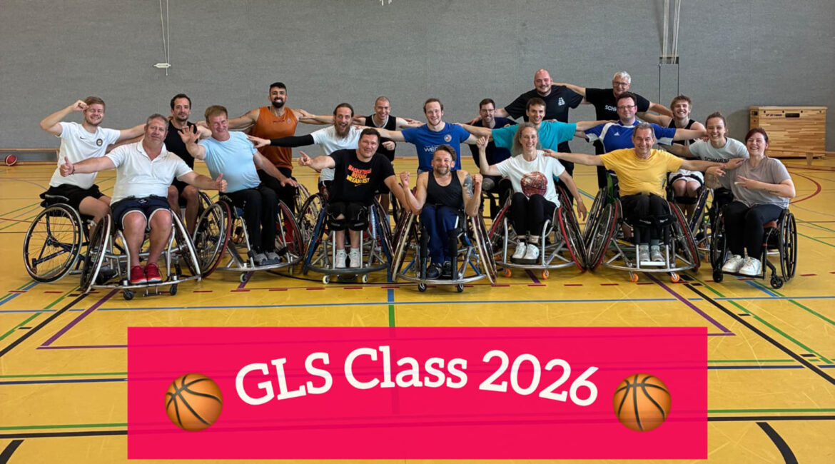 Die Teilnehmenden des Grundlagenschein Rollstuhlbasketball. | Foto: Privat