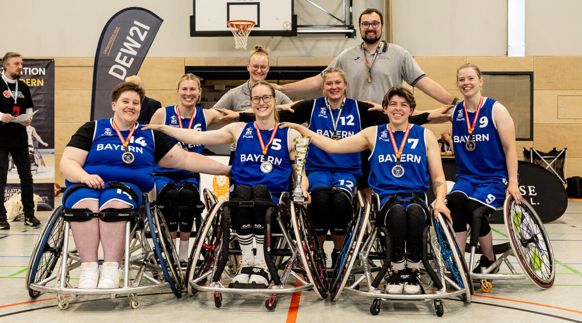 Deutscher Meister der Damen. Team Bayern. | Foto: Steffie Wunderl