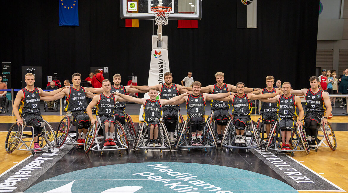 Heren-Nationalmannschaft Rollstuhlbasketball | Foto: Gregor Pleßmann