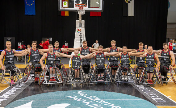 Heren-Nationalmannschaft Rollstuhlbasketball | Foto: Gregor Pleßmann