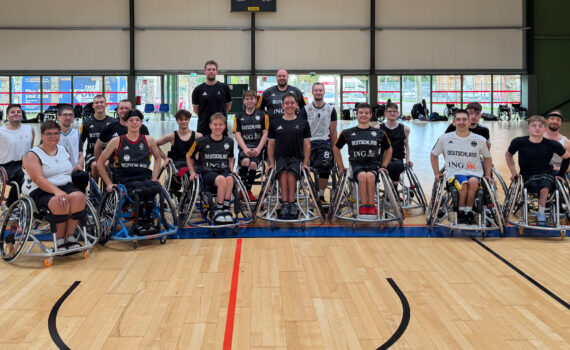 U19-Kader beim Leistungslehrgang in Wien. | Foto: Team Germany U19