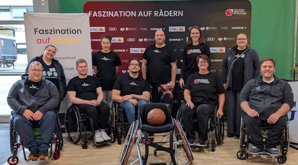 Das Team Messe auf der Rehacare. | Foto: Steffi Rabert.